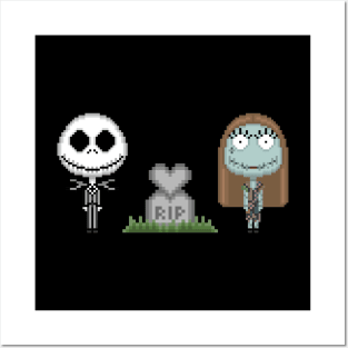 Jack Skellington & Sally Posters and Art